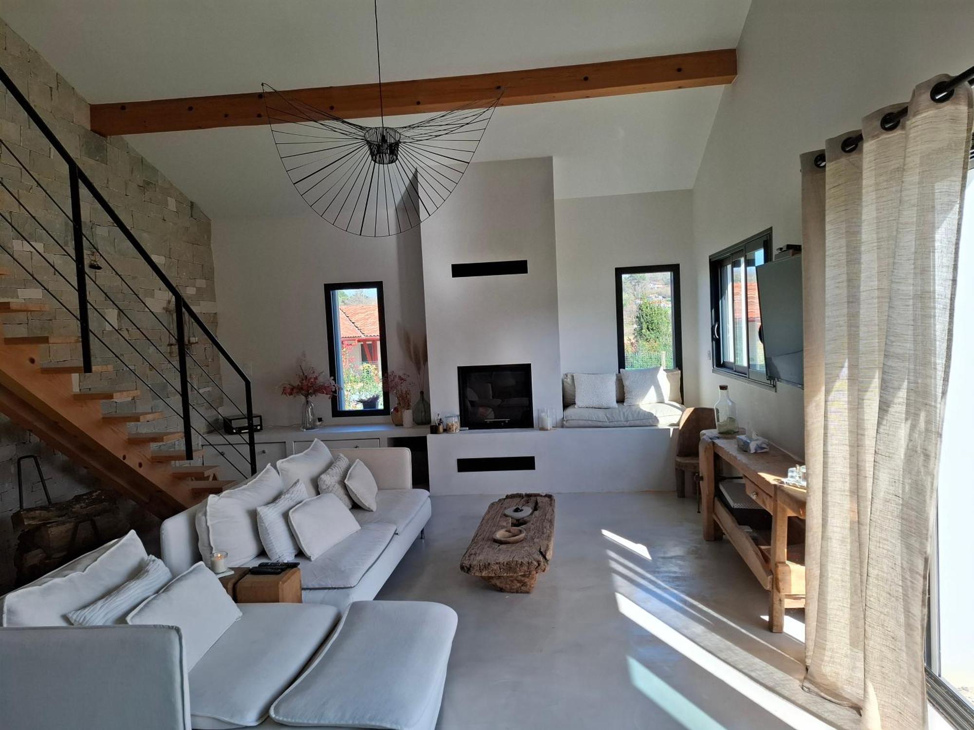 Charmante Villa Familiale Au Calme A 15Min Des Plages Аскен Стая снимка